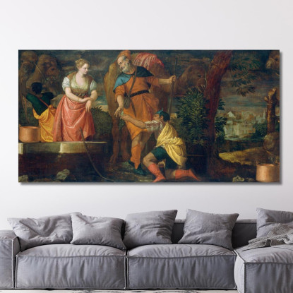 Rebecca Al Pozzo Paolo Veronese pvr28 quadro stampato su tela