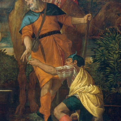 Rebecca Al Pozzo Paolo Veronese pvr28 quadro stampato su tela