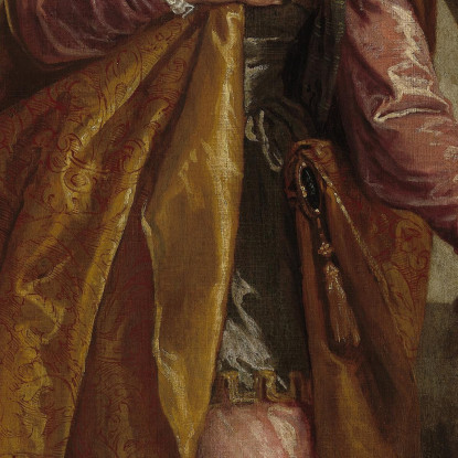 Santa Lucia E Un Donatore Paolo Veronese pvr32 quadro stampato su tela