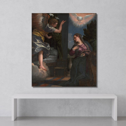 L'Annunciazione Paolo Veronese pvr33 quadro stampato su tela