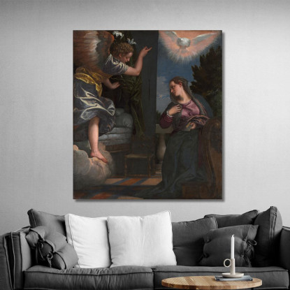 L'Annunciazione Paolo Veronese pvr33 quadro stampato su tela