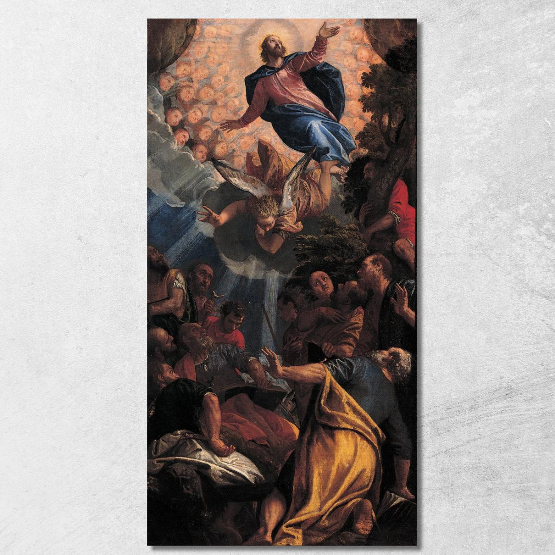 L'Ascensione Paolo Veronese pvr35 quadro stampato su tela