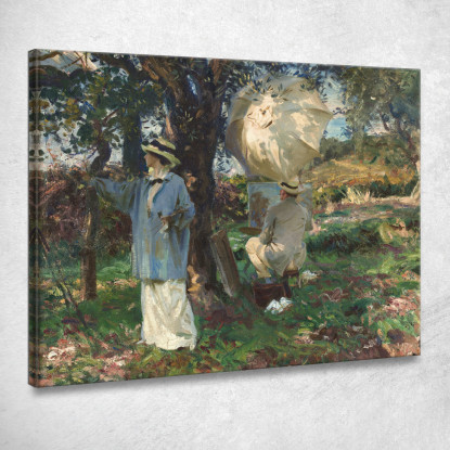 Gli Sketcher John Singer Sargent jss326 quadro stampato su tela