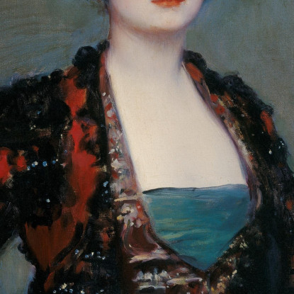 Julia Ramón Casas rcs18 quadro stampato su tela