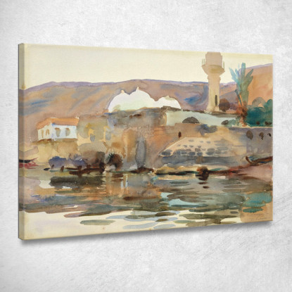 Tiberiade John Singer Sargent jss334 quadro stampato su tela