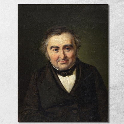 Consigliere Di Stato M.L. Nathanson Wilhelm Marstrand wmr24 quadro stampato su tela