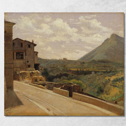 Paesaggio Italiano Wilhelm Marstrand wmr31 quadro stampato su tela
