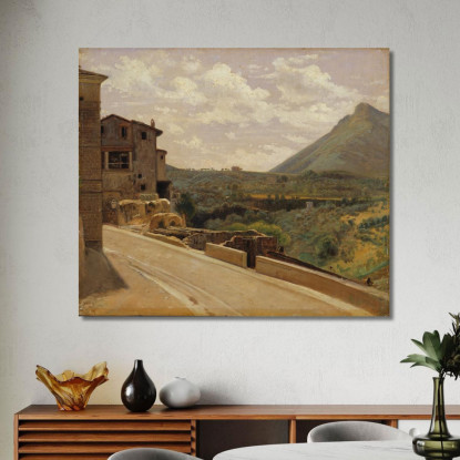 Paesaggio Italiano Wilhelm Marstrand wmr31 quadro stampato su tela