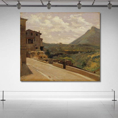 Paesaggio Italiano Wilhelm Marstrand wmr31 quadro stampato su tela