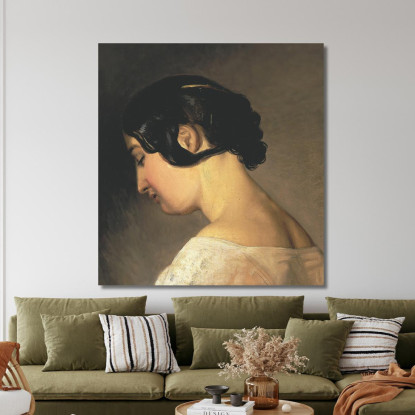 Italiana Wilhelm Marstrand wmr33 quadro stampato su tela