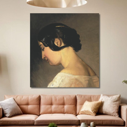 Italiana Wilhelm Marstrand wmr33 quadro stampato su tela