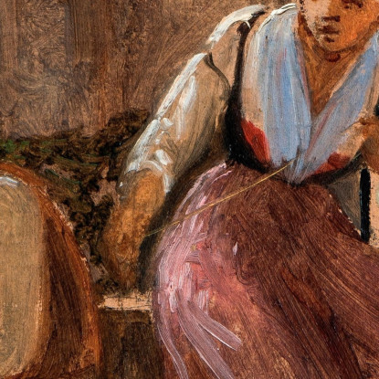 La Vita Napoletana. Studio Wilhelm Marstrand wmr45 quadro stampato su tela