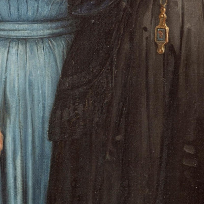 Ritratto Di Frederikke Vilhelmine Hage Con I Figli Wilhelm Marstrand wmr48 quadro stampato su tela