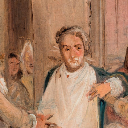 Le Disavventure Di Vielgeschrey Wilhelm Marstrand wmr73 quadro stampato su tela