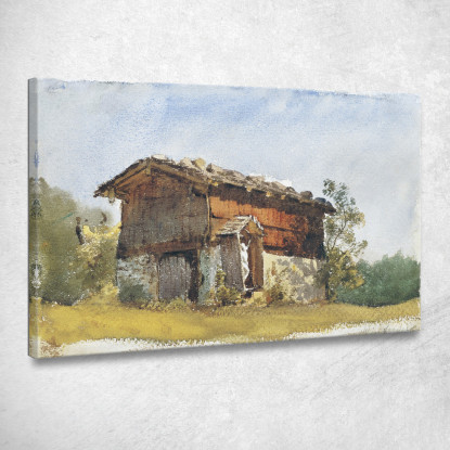 Santuario Tirolese John Singer Sargent jss347 quadro stampato su tela