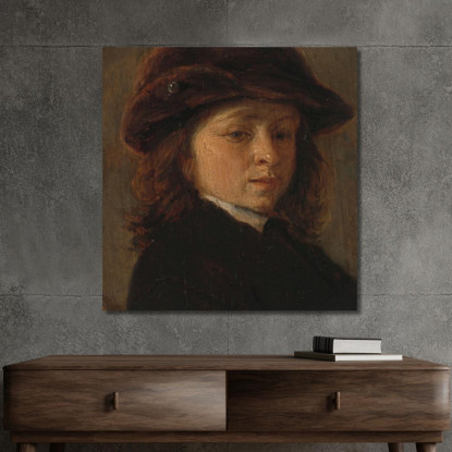 Ritratto Di Un Ragazzo Adriaen van Ostade avo42 quadro stampato su tela