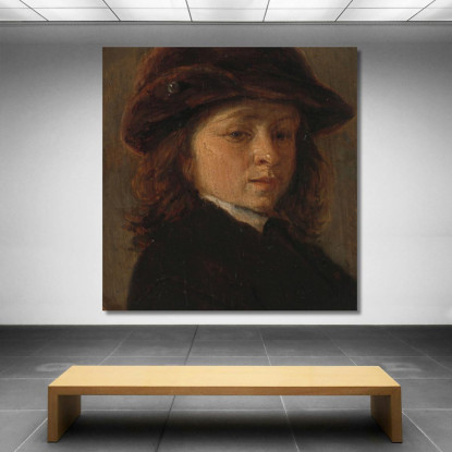 Ritratto Di Un Ragazzo Adriaen van Ostade avo42 quadro stampato su tela