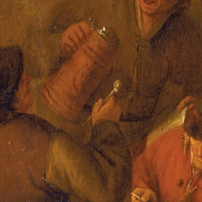 Scena Di Taverna 3 Adriaen van Ostade avo49 quadro stampato su tela