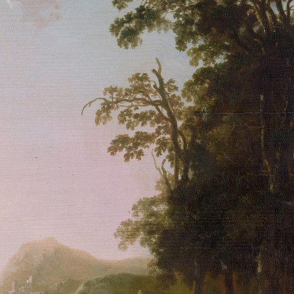 Paesaggio Con La Fuga In Egitto Aelbert Cuyp acu25 quadro stampato su tela