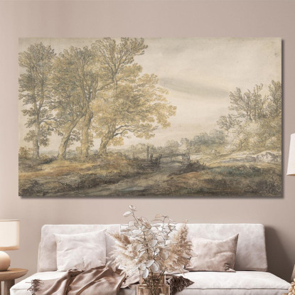 Paesaggio Con Alberi Aelbert Cuyp acu27 quadro stampato su tela