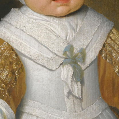 Ritratto Di Una Bambina Di Un Anno Della Famiglia Van Der Burch Aelbert Cuyp acu36 quadro stampato su tela