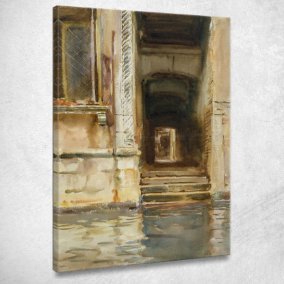 Passaggio Veneziano John Singer Sargent jss358 quadro stampato su tela