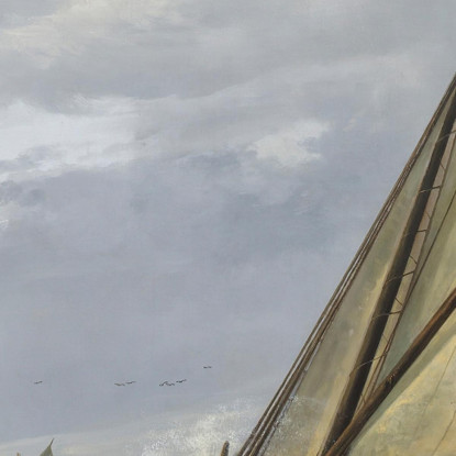 Navi Sulla Mosa A Dordrecht Aelbert Cuyp acu43 quadro stampato su tela