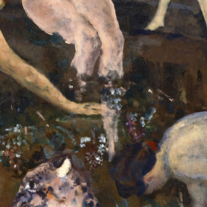 Dioniso Arthur Bowen Davies abd18 quadro stampato su tela