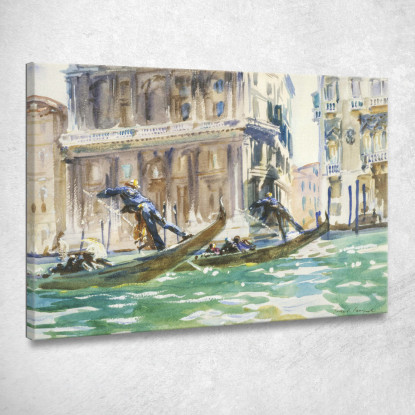 Veduta Di Venezia John Singer Sargent jss364 quadro stampato su tela