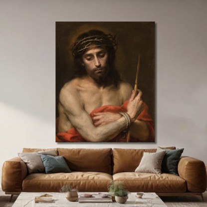Ecce Homo Bartolomé Estebán Murillo bem7 quadro stampato su tela
