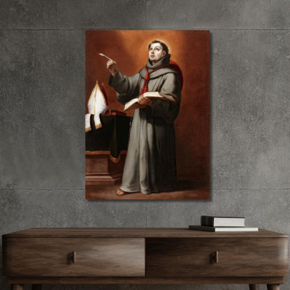 San Bonaventura Bartolomé Estebán Murillo bem16 quadro stampato su tela