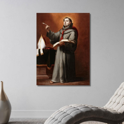 San Bonaventura Bartolomé Estebán Murillo bem16 quadro stampato su tela