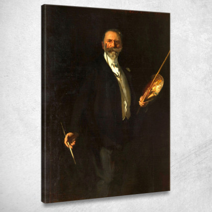 William Merrit Chase John Singer Sargent jss373 quadro stampato su tela