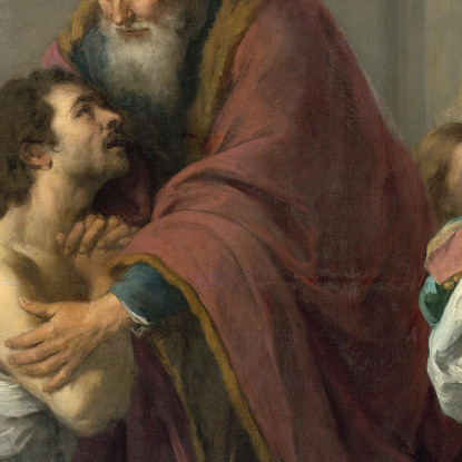 Il Ritorno Del Figliol Prodigo Bartolomé Estebán Murillo bem47 quadro stampato su tela