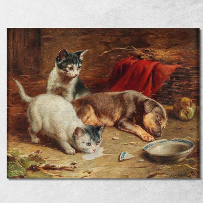 In Dispensa Carl Reichert crc33 quadro stampato su tela