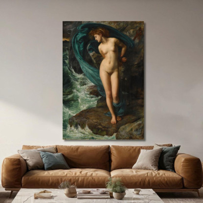 Andromeda Edward John Poynter ejp3 quadro stampato su tela