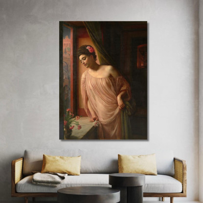 Asterie Edward John Poynter ejp4 quadro stampato su tela