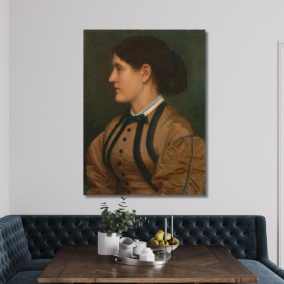 Eliza Eastlake Edward John Poynter ejp12 quadro stampato su tela