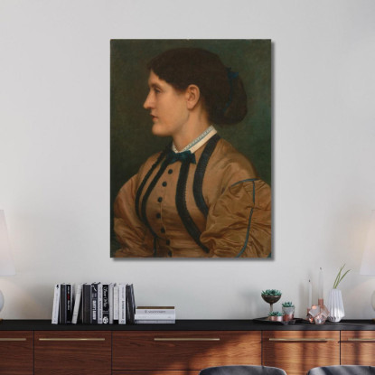 Eliza Eastlake Edward John Poynter ejp12 quadro stampato su tela