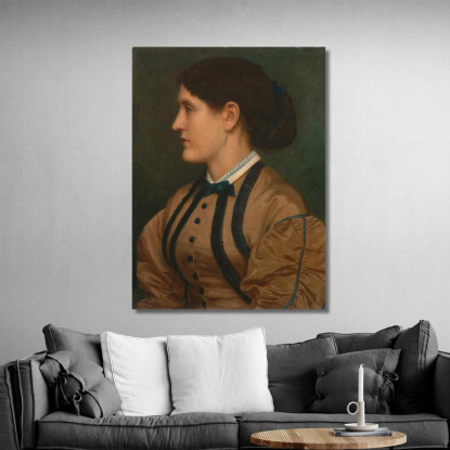 Eliza Eastlake Edward John Poynter ejp12 quadro stampato su tela