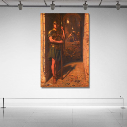 Fedele Fino Alla Morte Edward John Poynter ejp13 quadro stampato su tela