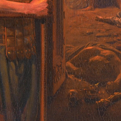 Fedele Fino Alla Morte Edward John Poynter ejp13 quadro stampato su tela