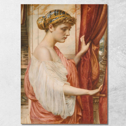 Psiche Edward John Poynter ejp22 quadro stampato su tela