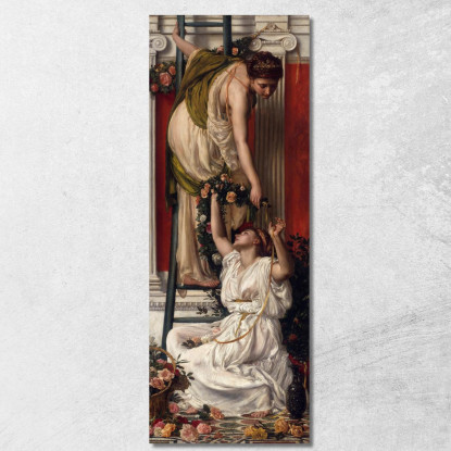 Il Festival Edward John Poynter ejp24 quadro stampato su tela