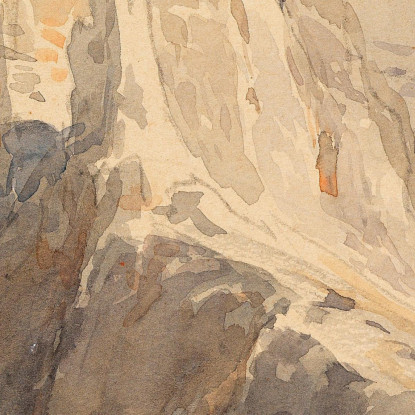 Vista Sulle Torri Del Vajolet Nelle Dolomiti Edward Theodore Compton etc14 quadro stampato su tela