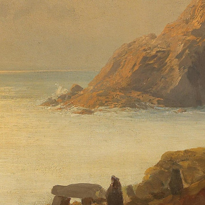 Paesaggio Costiero Edward Theodore Compton etc16 quadro stampato su tela