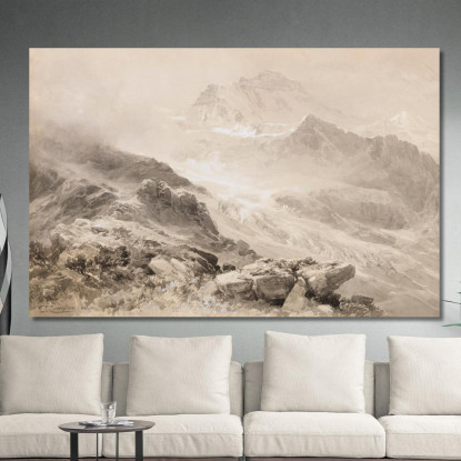 La Jungfrau Edward Theodore Compton etc23 quadro stampato su tela