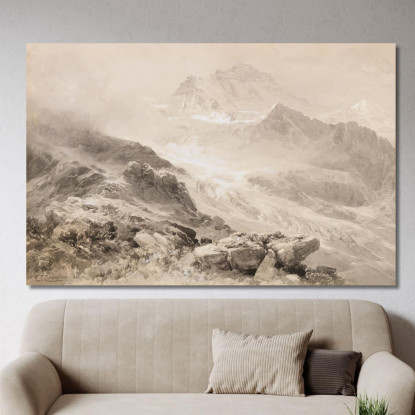 La Jungfrau Edward Theodore Compton etc23 quadro stampato su tela