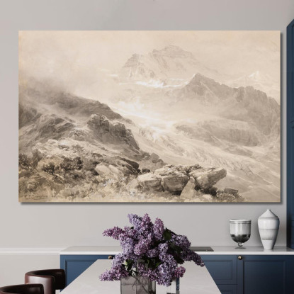 La Jungfrau Edward Theodore Compton etc23 quadro stampato su tela