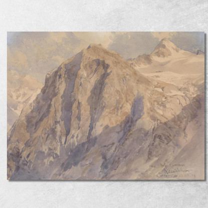 Hohe Kammer Kitzsteinhorn Edward Theodore Compton etc34 quadro stampato su tela